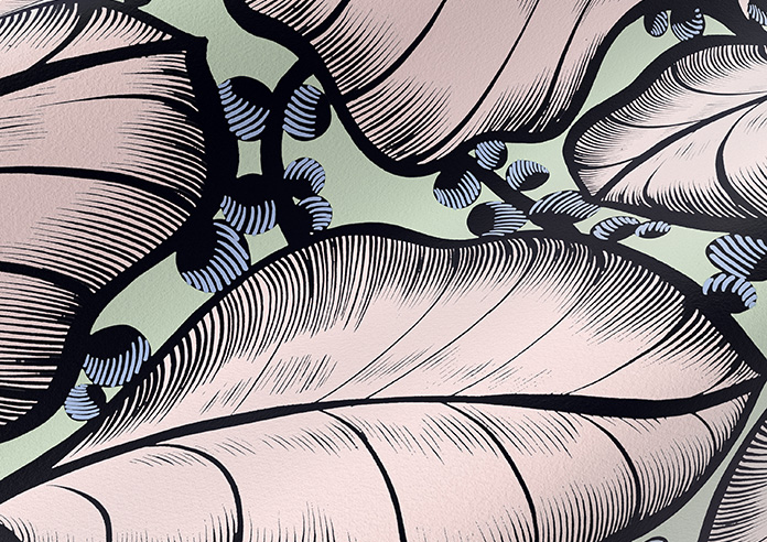 Magali, Mint - Roman Blind - Image 4